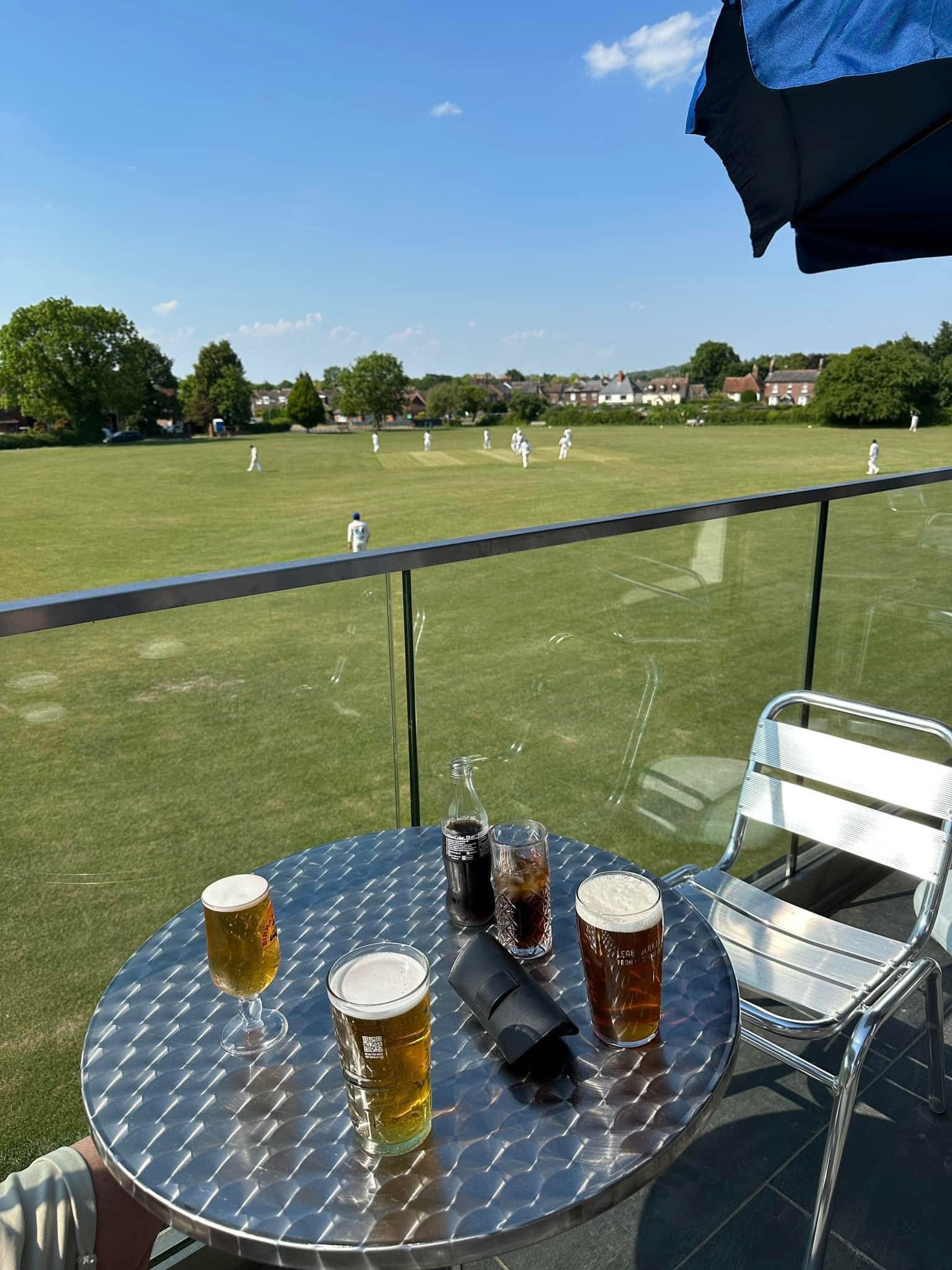 Cricket Pitch on the Village Green