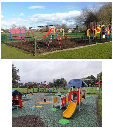 Children's Play Area on the Village Green